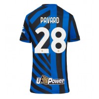 Inter Milan Benjamin Pavard #28 Replica Home Shirt Ladies 2024-25 Short Sleeve